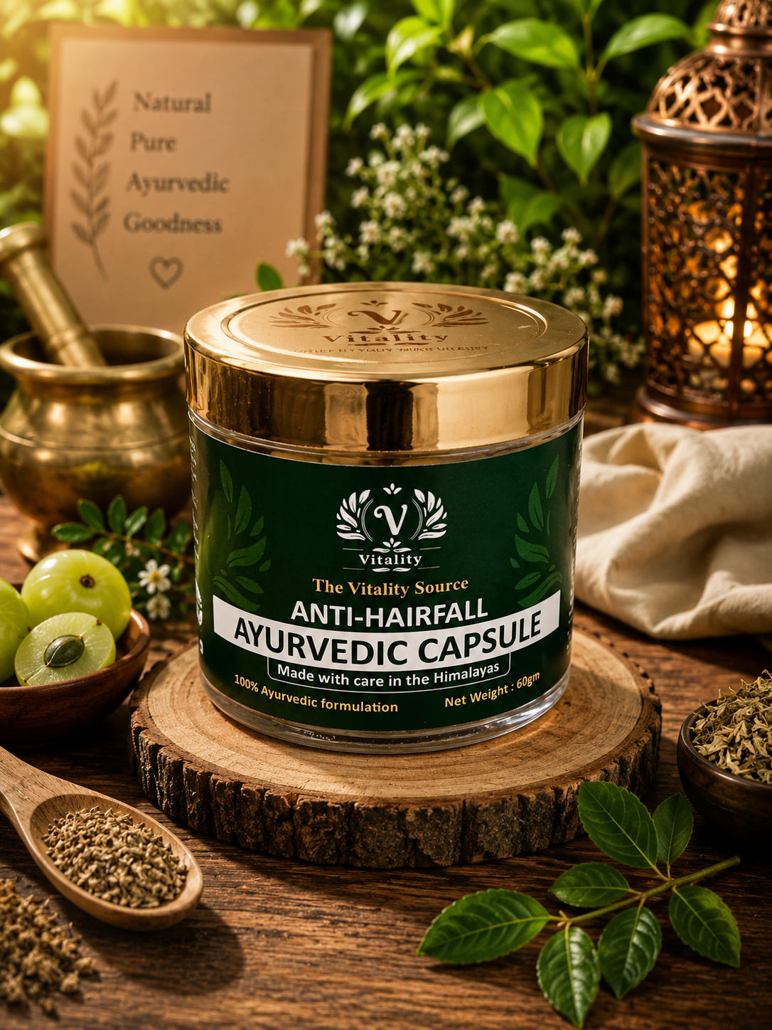 Amlaki & Bhringraj Hair Wellness Capsules