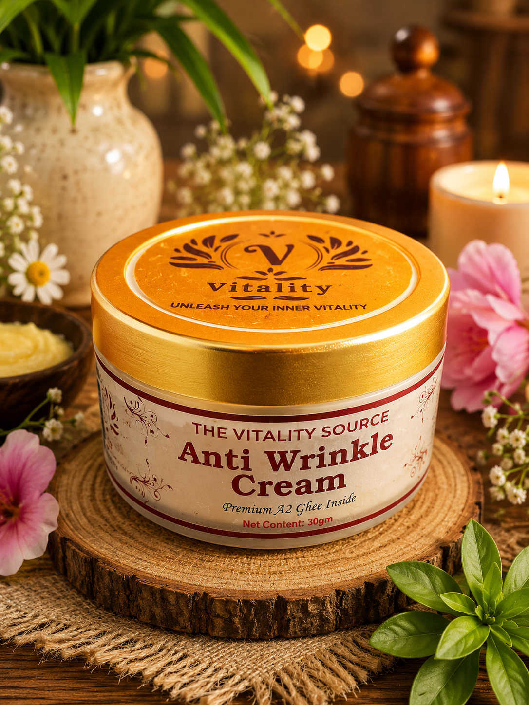 Anti-Wrinkle Face Cream -A2 Ghee
