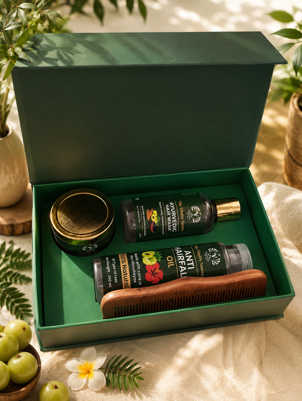 Anti Hairfall Kit - 100% Organic