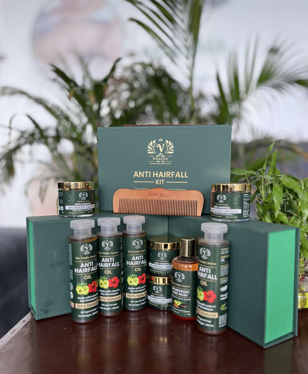Anti Hairfall Kit - 100% Organic